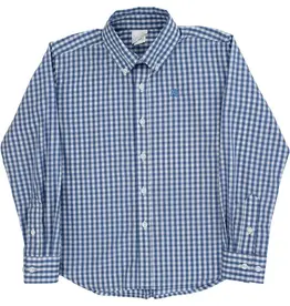 The Bailey Boys Roscoe Button Down, Blue Check