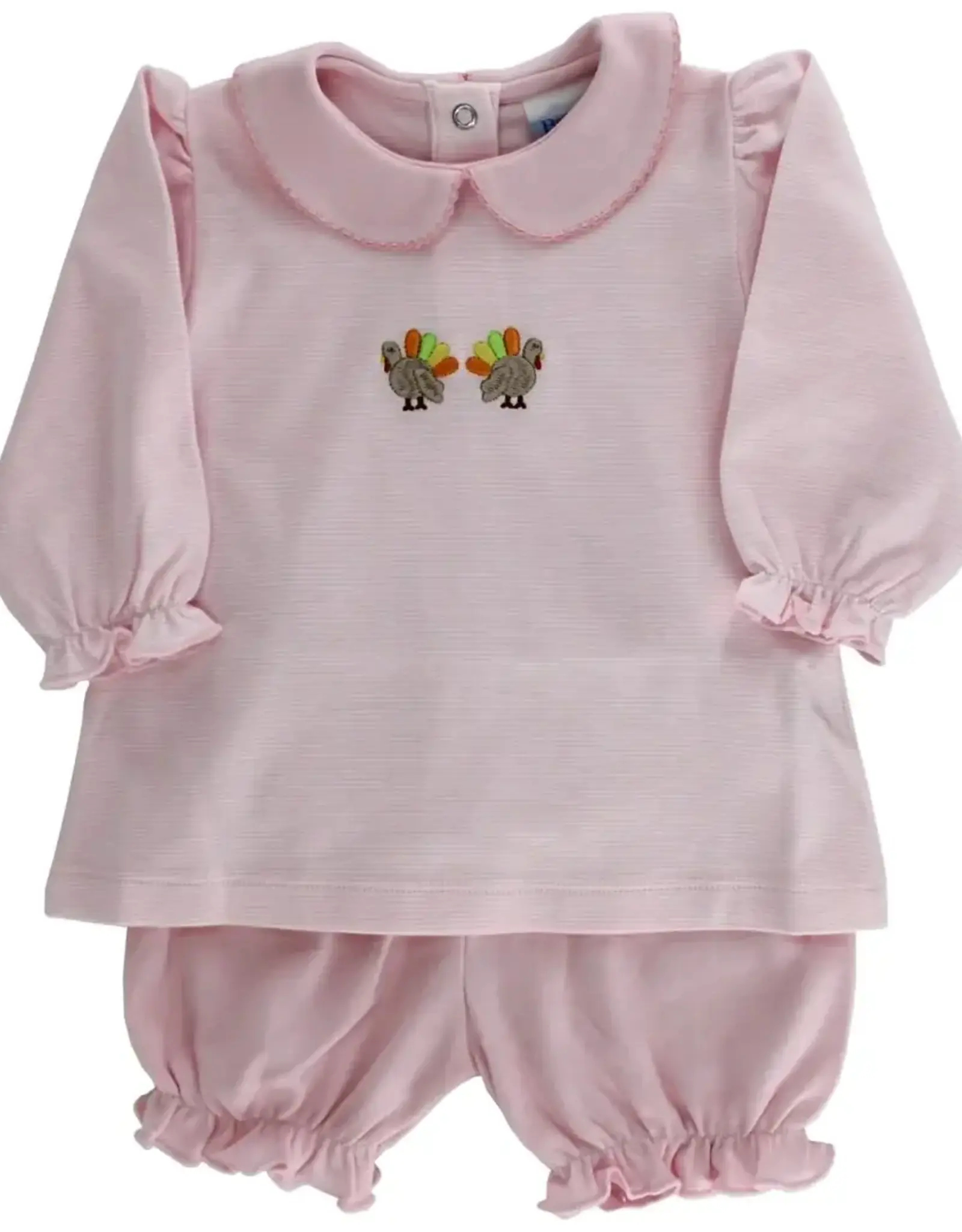 The Bailey Boys Turkey Trot Bloomer Set, Pink
