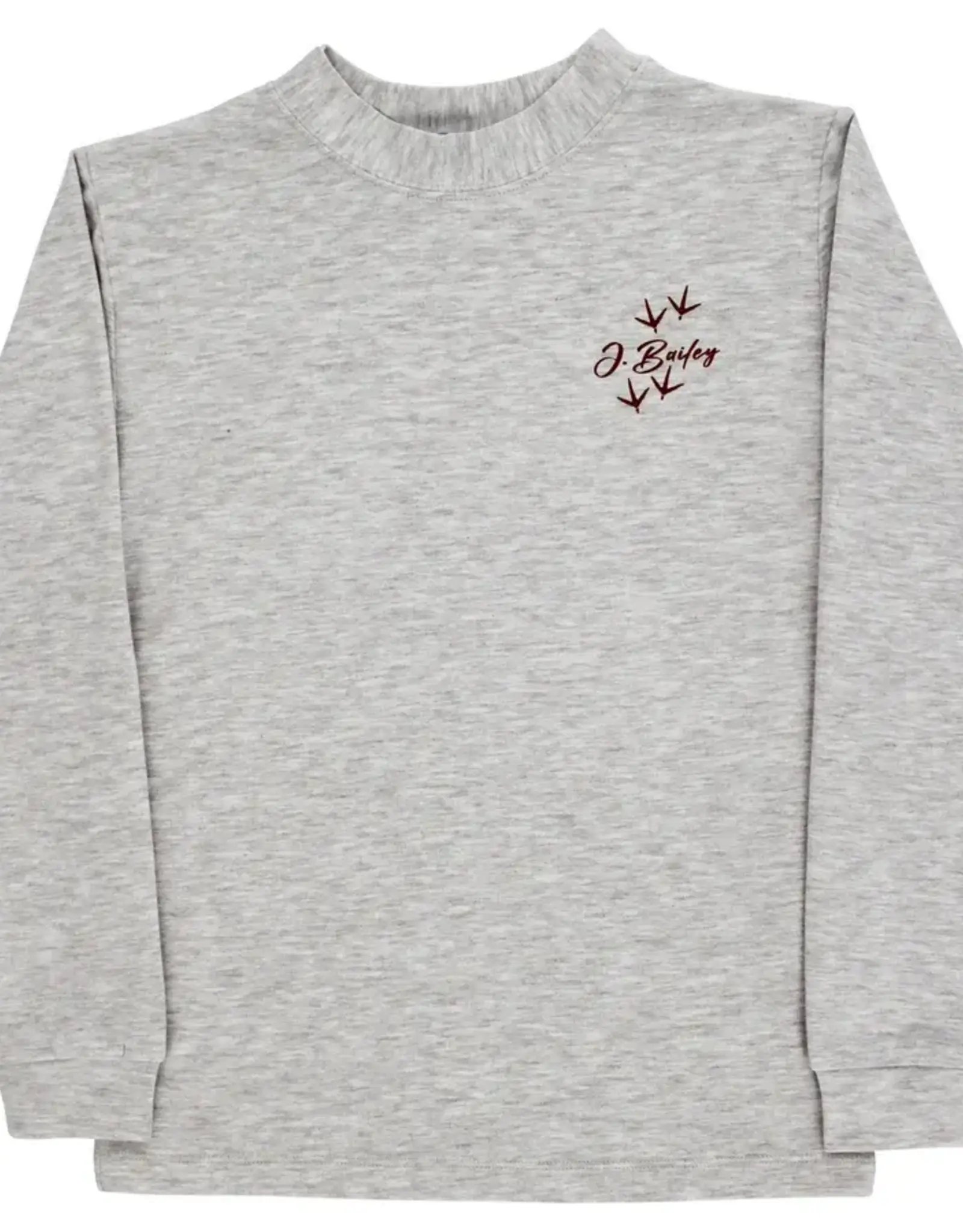 The Bailey Boys LS Logo Tee, Turkey on Oatmeal