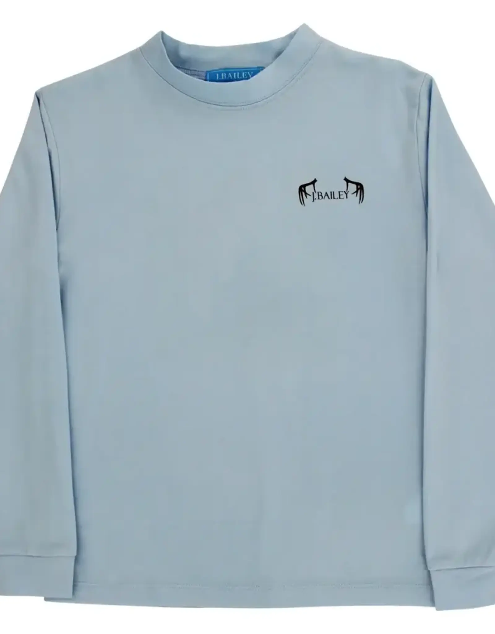 The Bailey Boys Logo Tee, Antler Dog on Bayberry