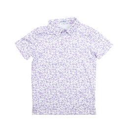 BlueQuail Clothing Co. Kickoff Purple Polo SS Shirt