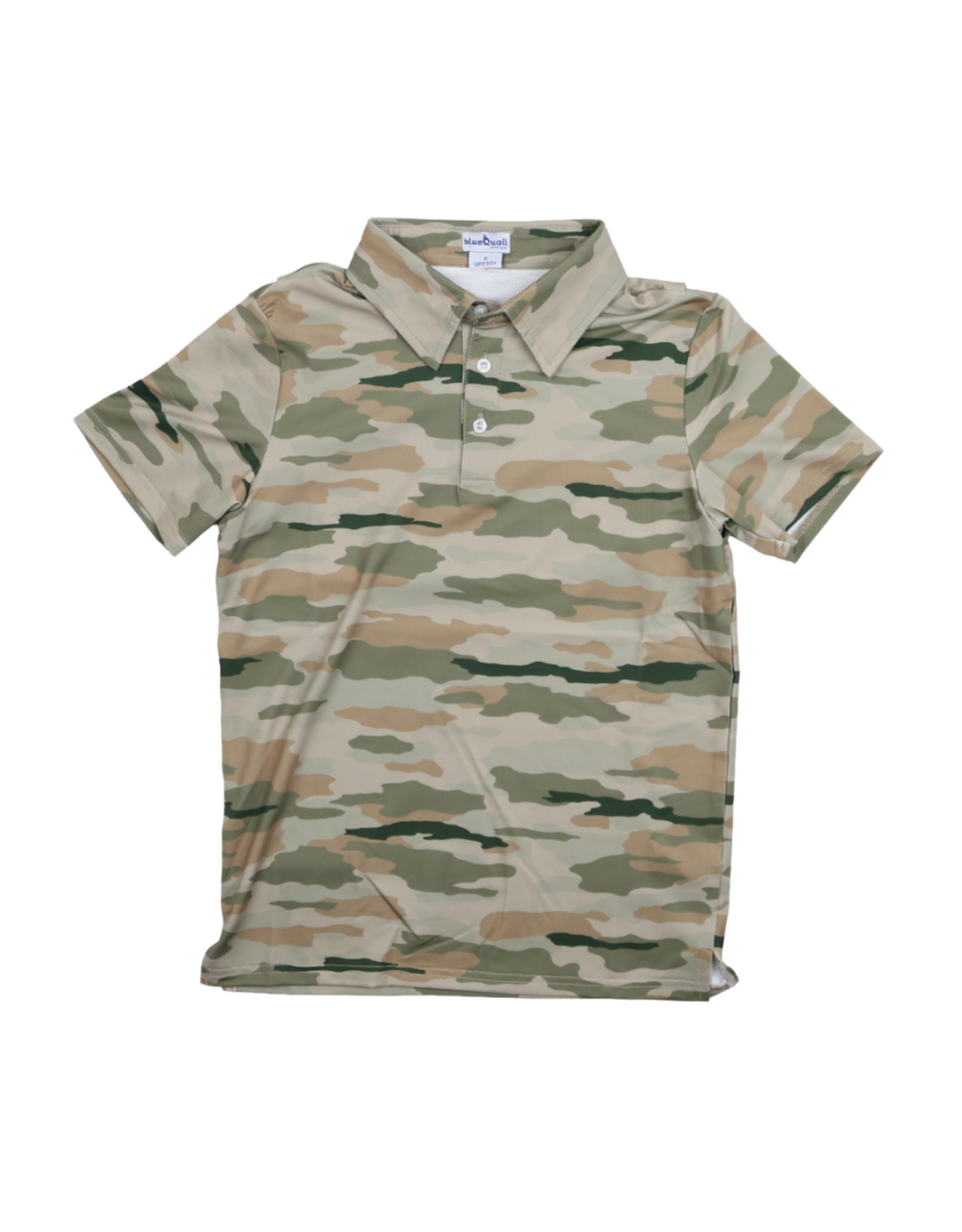 BlueQuail Clothing Co. Classic Camo Polo Short Sleeve Shirt