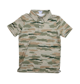 BlueQuail Clothing Co. Classic Camo Polo Short Sleeve Shirt