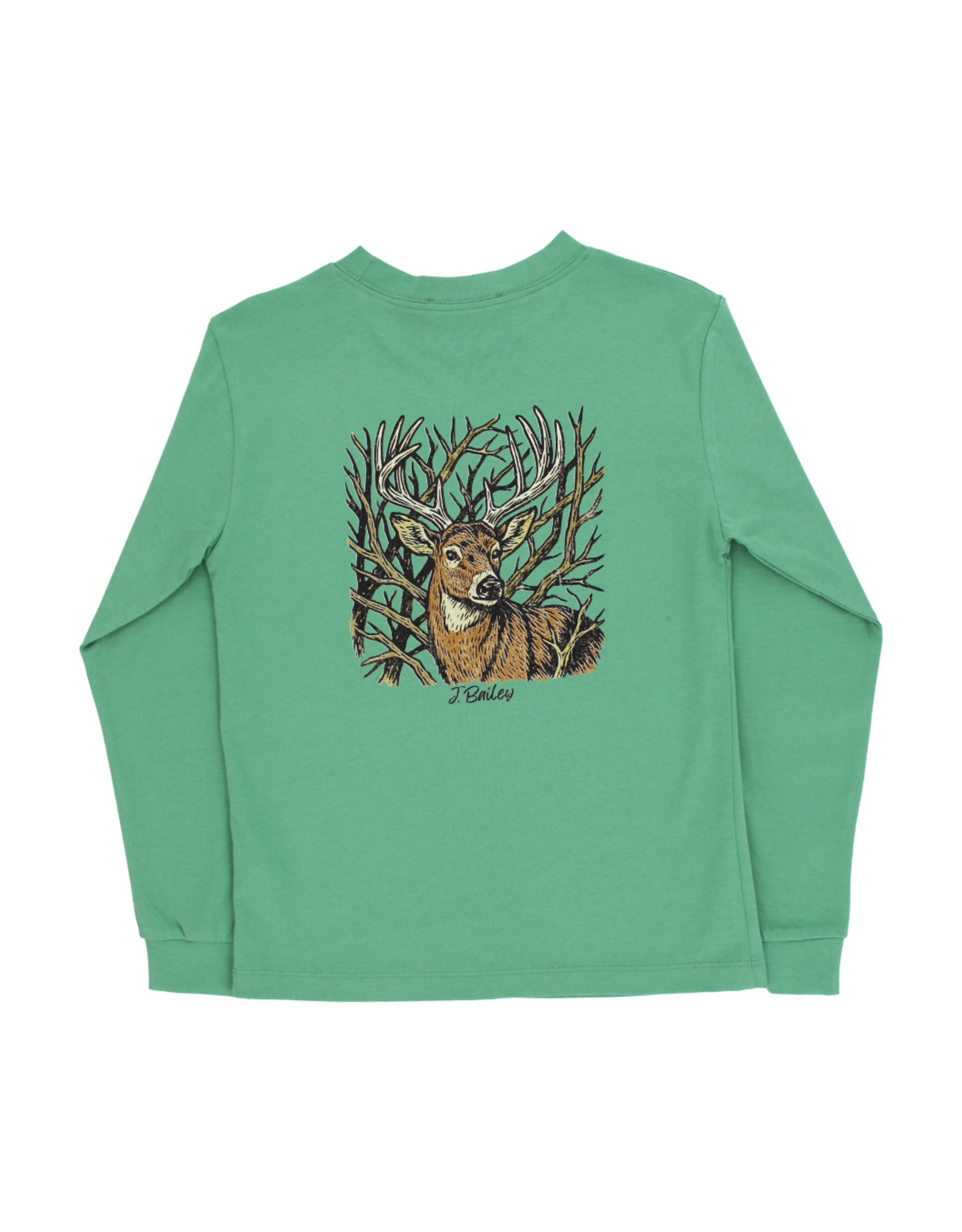 The Bailey Boys Logo Tee, Buck on Sage
