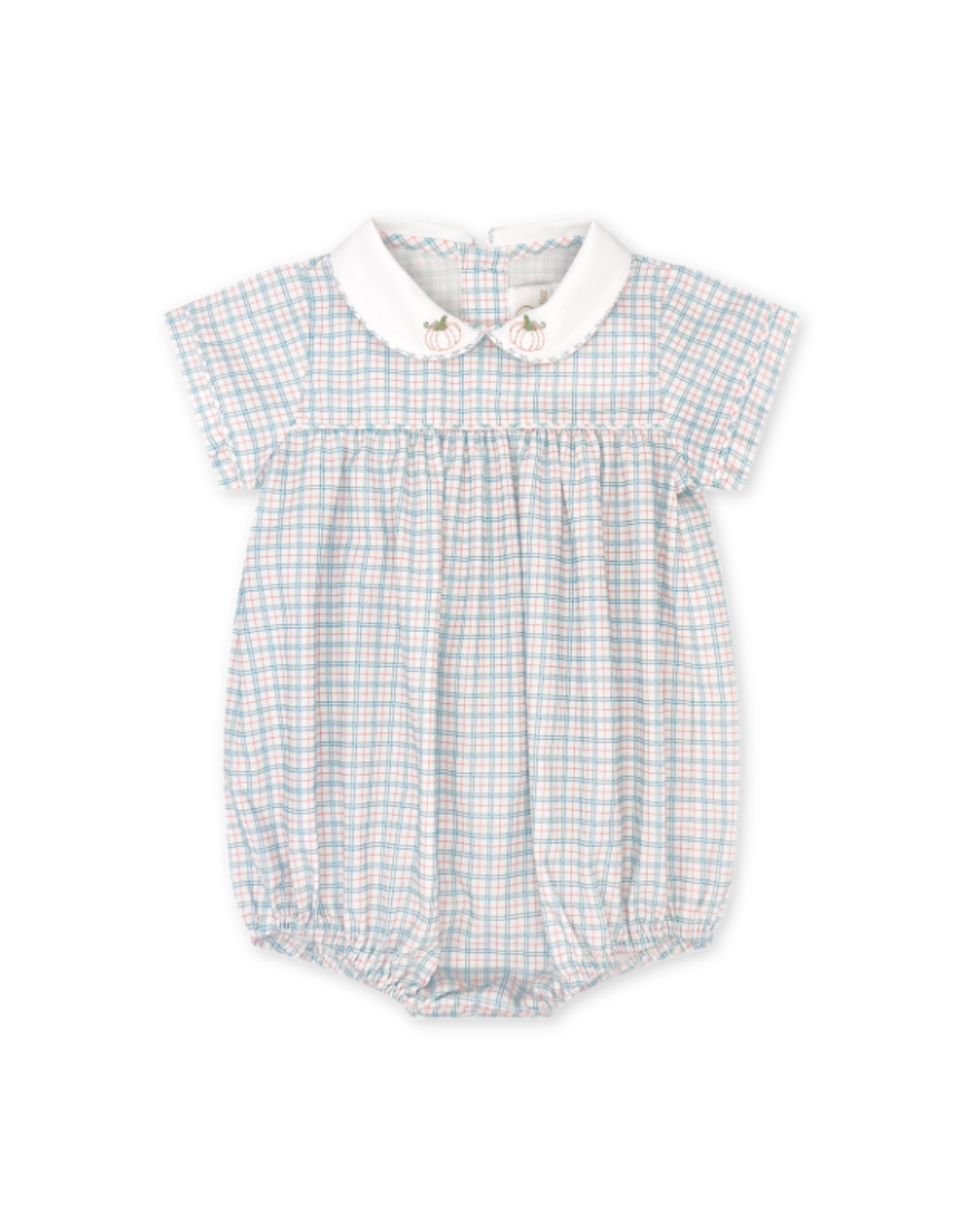 LullabySet Covington Bubble, Countryside Plaid, Pumpkin