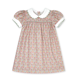 LullabySet Memory Making Scallop Dress, Autumn Garden