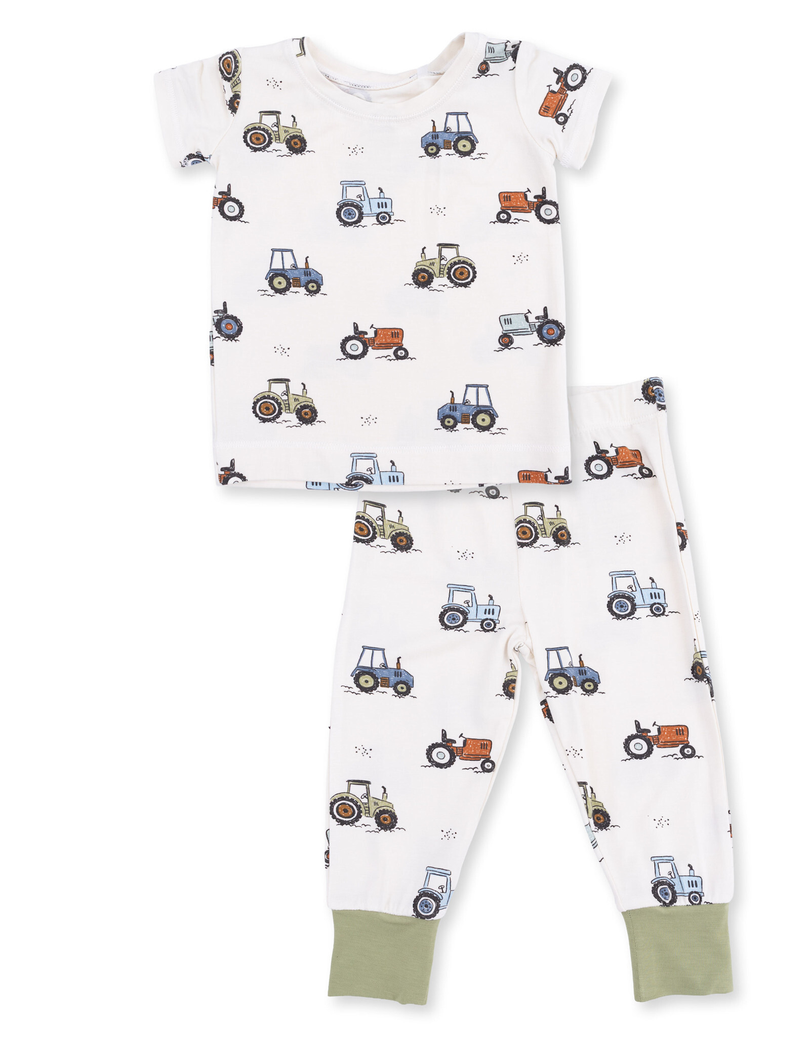 Angel Dear Future Farmer - Short Sleeve Loungewear Set