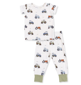 Angel Dear Future Farmer - Short Sleeve Loungewear Set