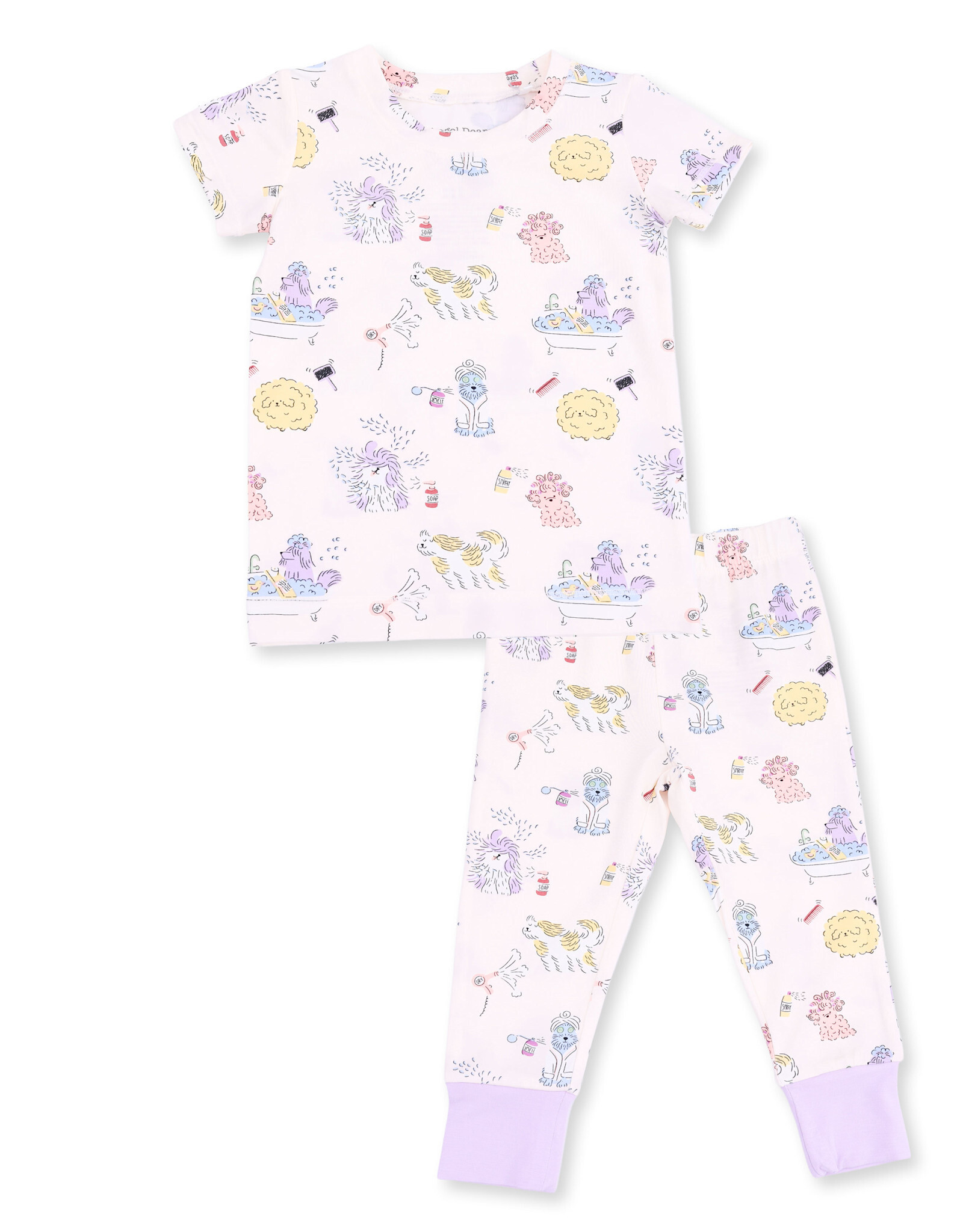 Angel Dear Spa Dogs - Short Sleeve Loungewear Set
