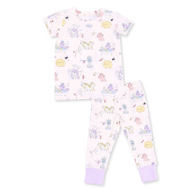 Angel Dear Spa Dogs - Short Sleeve Loungewear Set