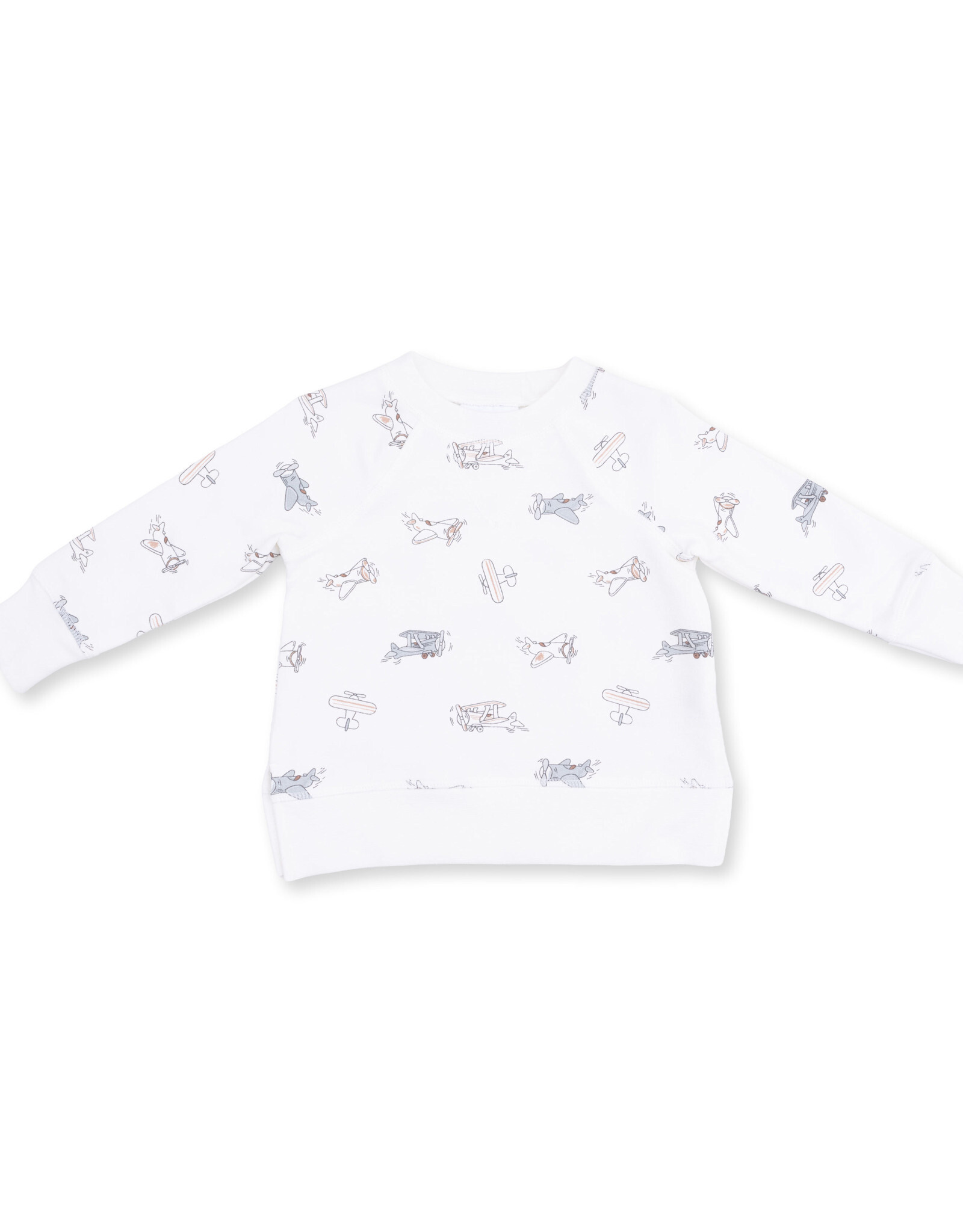 Angel Dear Vintage Airplane Pilots - Raglan Sweatshirt