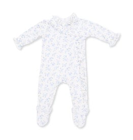 Angel Dear Rose Briar - Kimono Ruffle Snap Footie