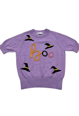 Lulu Bebe LLC Lavender SS Boo Top