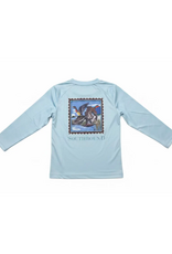SouthBound Blue Duck Stamp LS Performance Tee