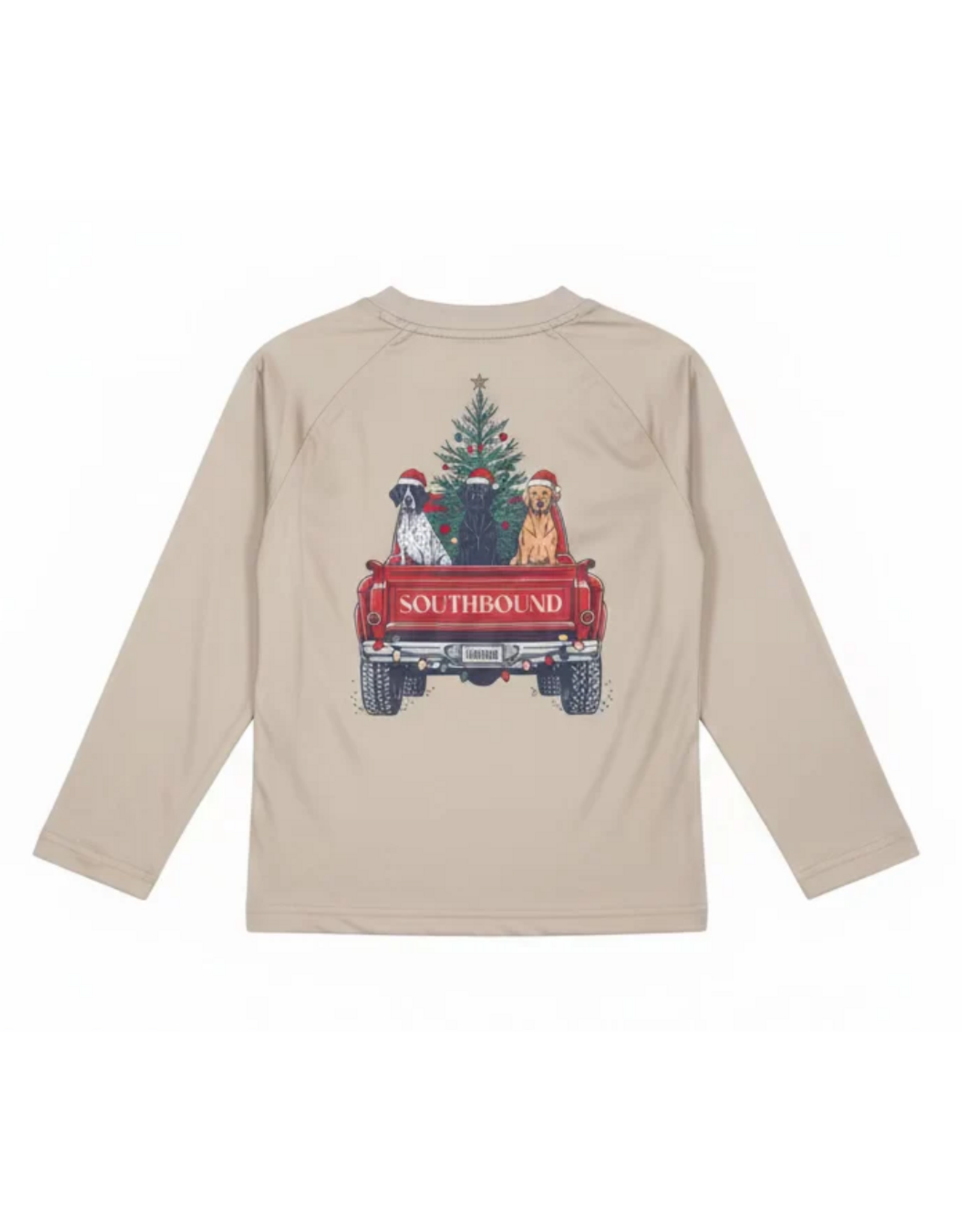 SouthBound LS Performance Tee Christmas Dog Truck