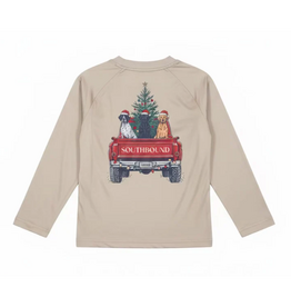 SouthBound LS Performance Tee Christmas Dog Truck