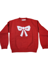 Lulu Bebe LLC Red Snow Sweater