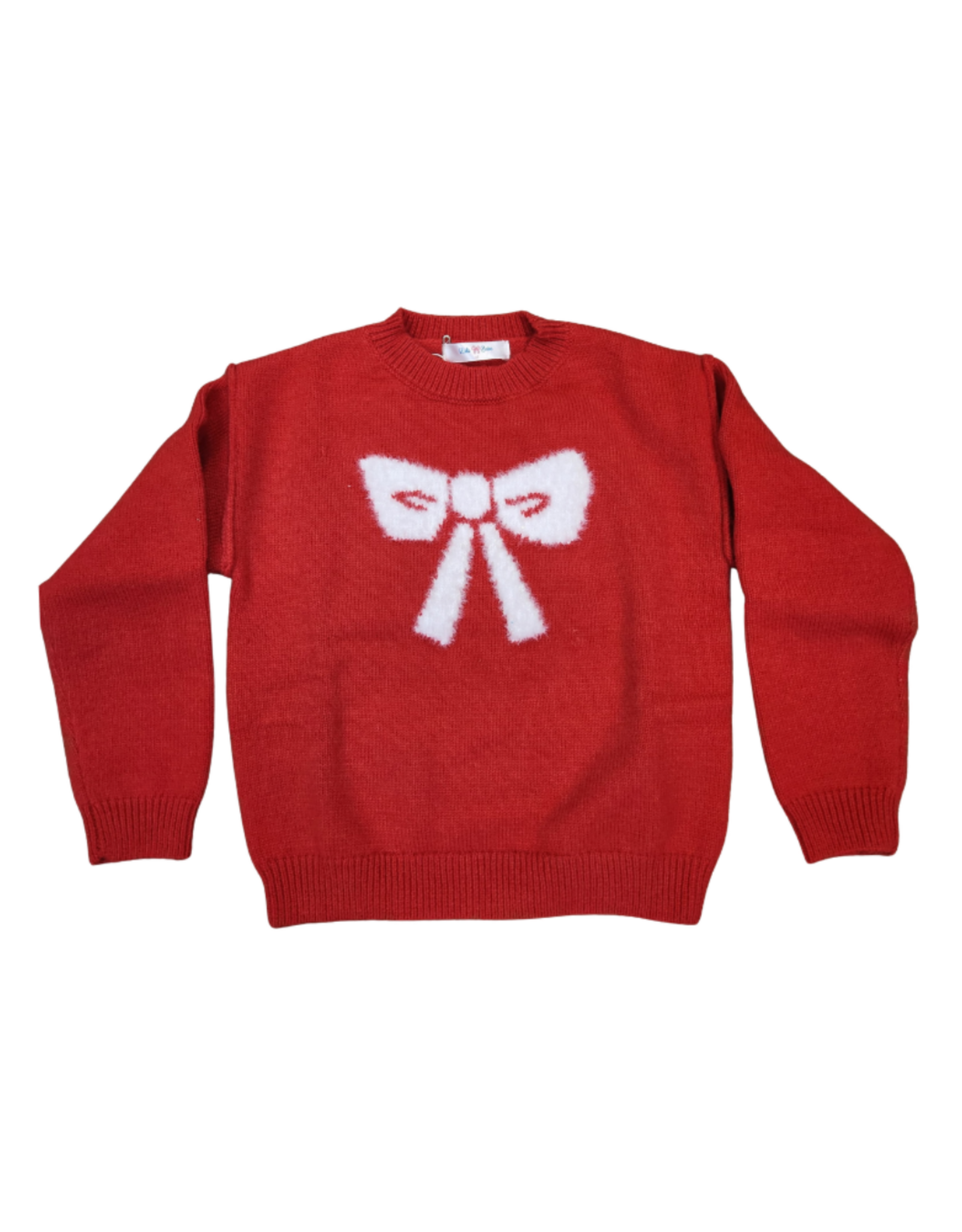 Lulu Bebe LLC Red Snow Sweater