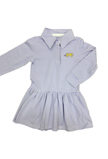 Lulu Bebe LLC Purple Stripe Dress, Tiger