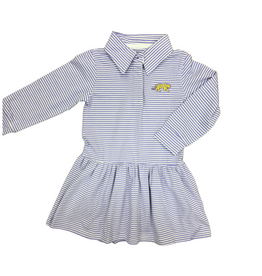 Lulu Bebe LLC Purple Stripe Dress, Tiger