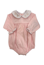 Auraluz Long Sleeve Pink Knit Bubble Tiny Bud