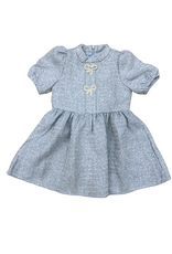 Lulu Bebe LLC Catherine Tweed Dress, Blue