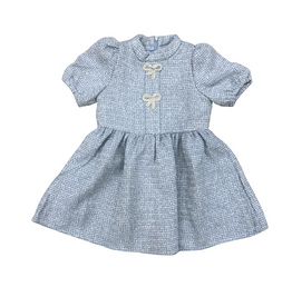 Lulu Bebe LLC Catherine Tweed Dress, Blue