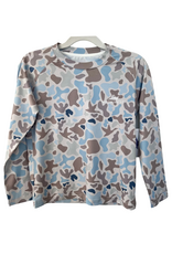 SouthBound Perf Tee-Blue Camo