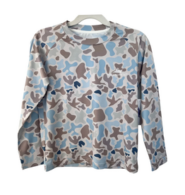 SouthBound Perf Tee-Blue Camo