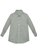 Remember Nguyen Gray Blue Arthur Brother Button Down Shirt