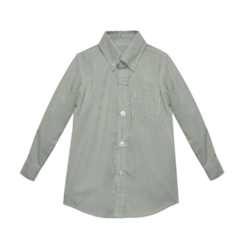 Remember Nguyen Gray Blue Arthur Brother Button Down Shirt