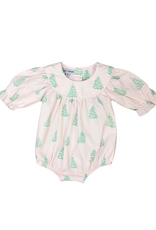 Sweet Dreams Christmas Tree Print Pink Bubble