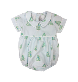 Sweet Dreams Christmas Tree Print Blue Bubble