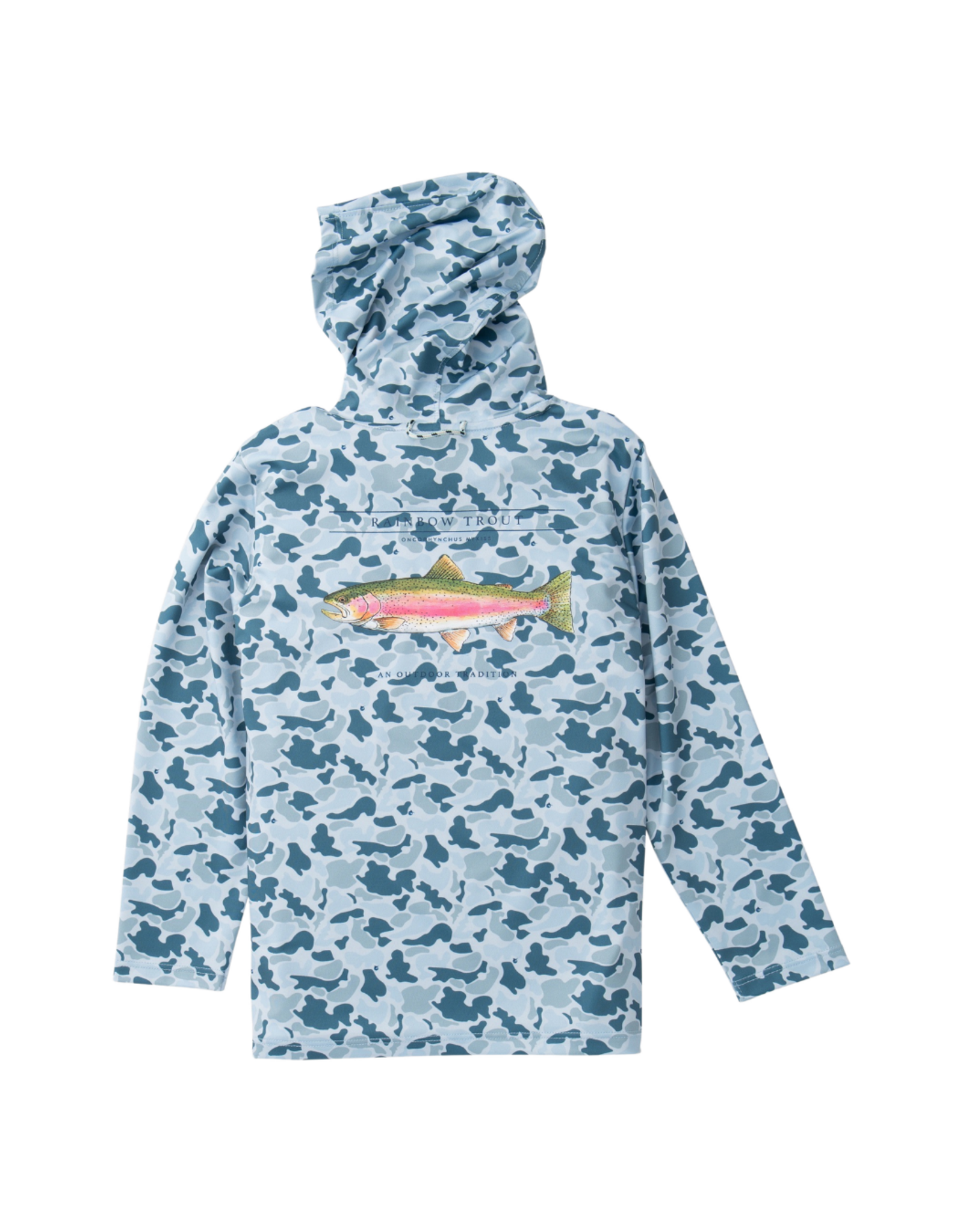 Prodoh Pro Performance Hoodie, Cool Blues Break Point Camo