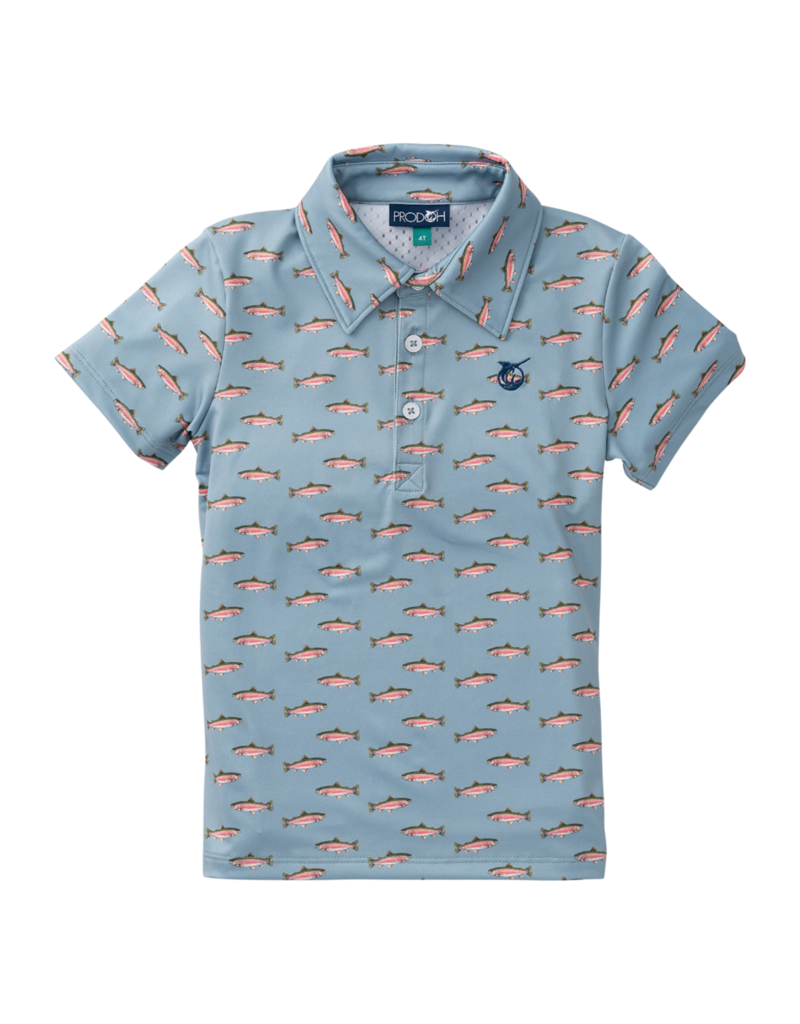 Prodoh SS Pro Performance Polo, Rainbow Trout