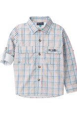 Prodoh Founders LS Fishing Shirt, Arona Sullivans Island Plaid