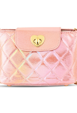 Carrying Kind Paige Purse, Petal Pink Metallic
