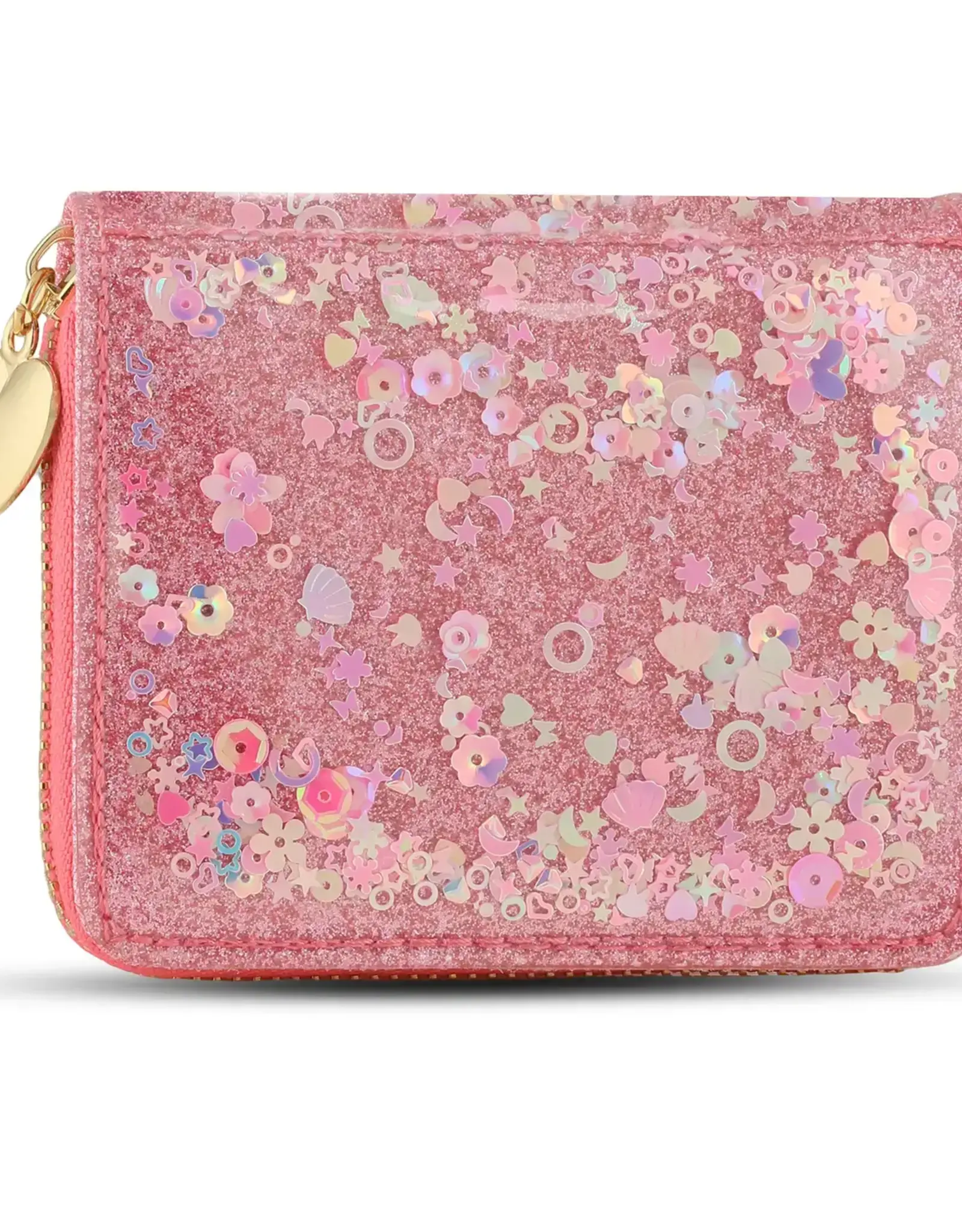 Carrying Kind Confetti Wallet Pink