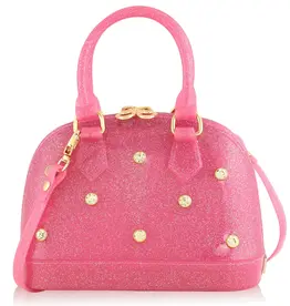 Carrying Kind Rhinestone Cate, Hot Pink Sparkle
