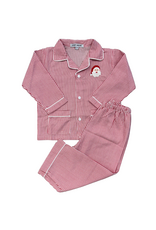 Sweet Dreams Santa Emb Red Stripe PJ