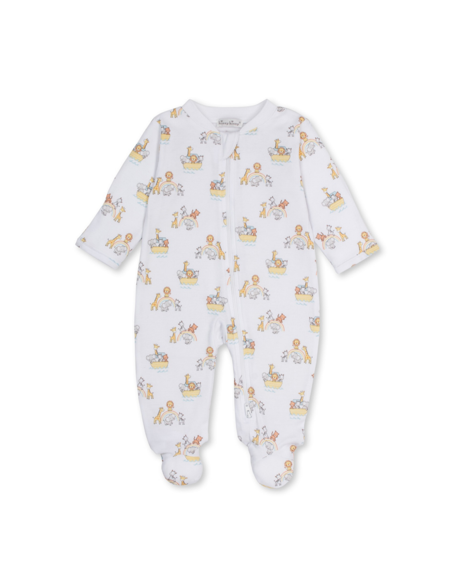 Kissy Kissy Noahs Journey PRT Zip Footie