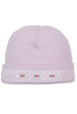 Kissy Kissy CLB Fall 26 Hat w/ Hand Smock, Pink NB