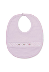 Kissy Kissy CLB Fall 26 Bib w/ Hand Smock, Pink