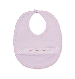 Kissy Kissy CLB Fall 26 Bib w/ Hand Smock, Pink