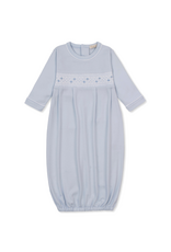 Kissy Kissy CLB Fall 26 Sack w/ Hand Smock, Lt Blue