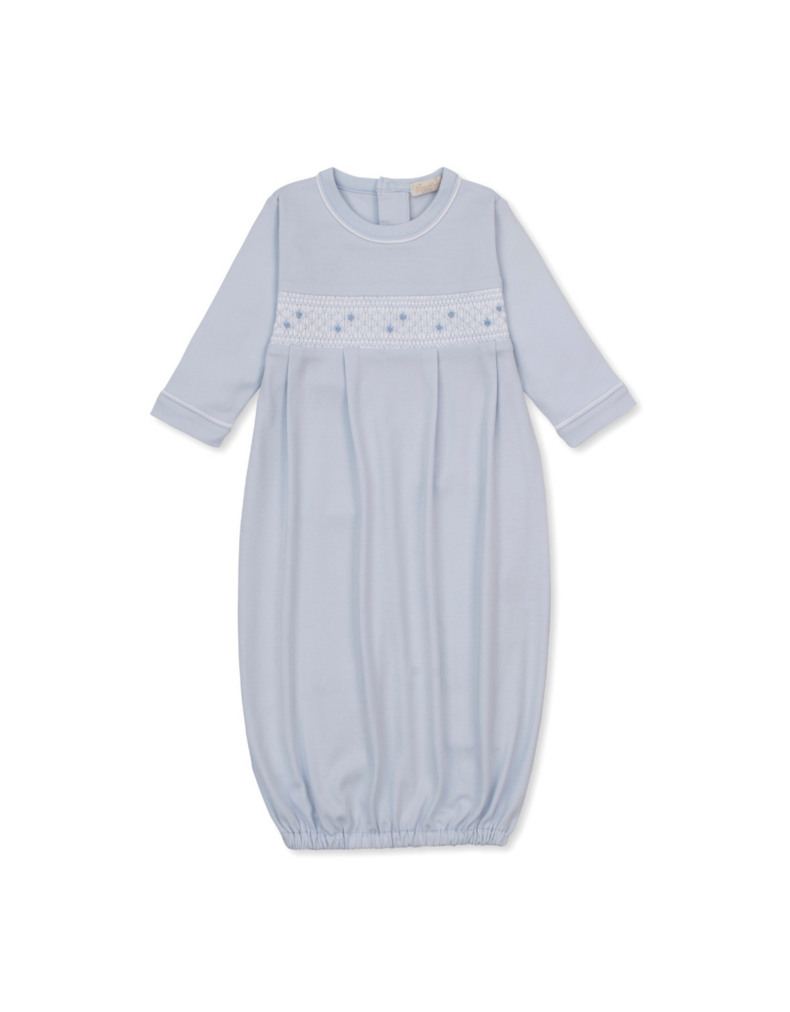 Kissy Kissy CLB Fall 26 Sack w/ Hand Smock, Lt Blue
