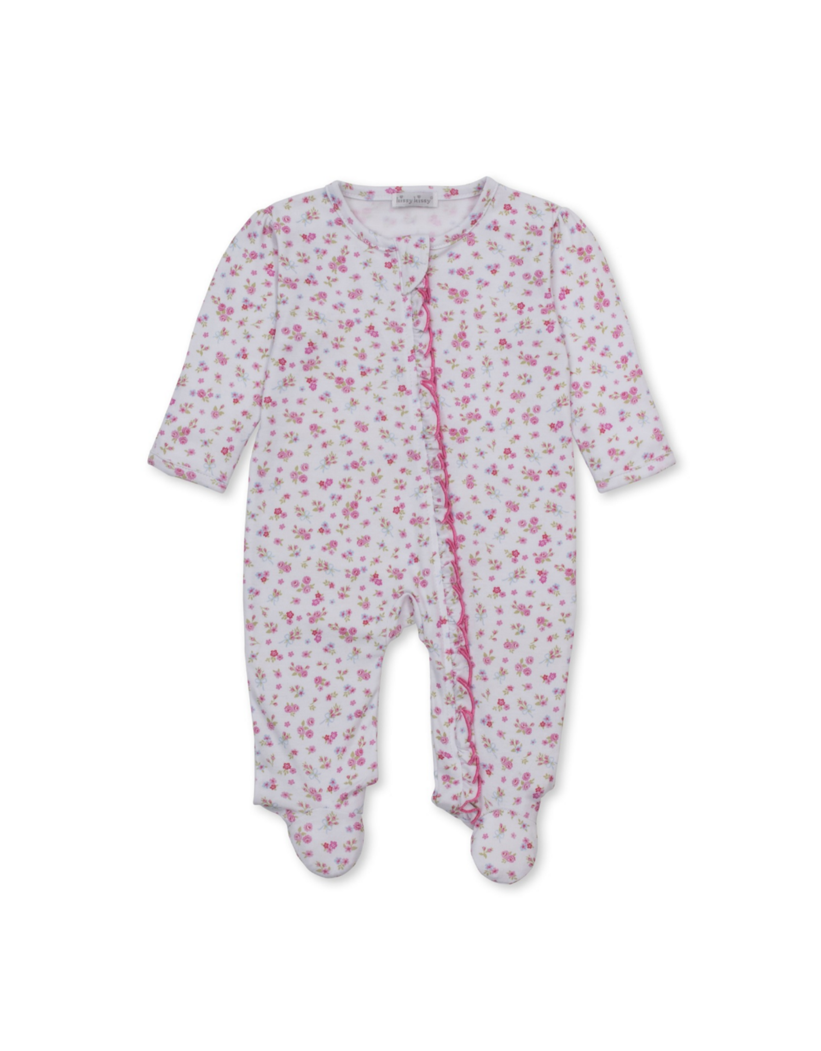Kissy Kissy Rose Renaissance PRT Zip Footie