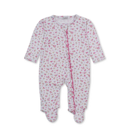 Kissy Kissy Rose Renaissance PRT Zip Footie