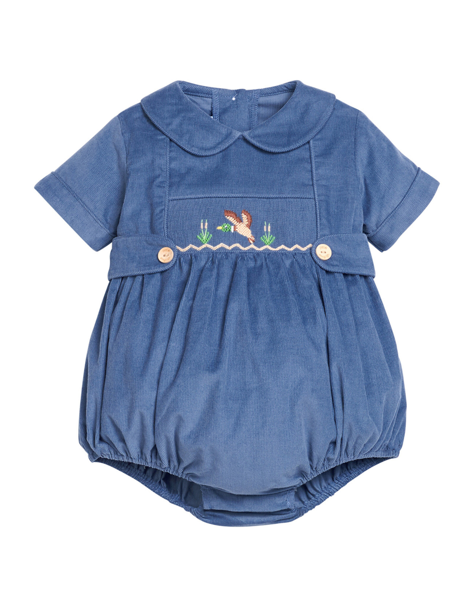 Little English Smocked Daniel Bubble, Flying Mallard