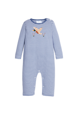 Little English Applique Romper, Flying Mallard